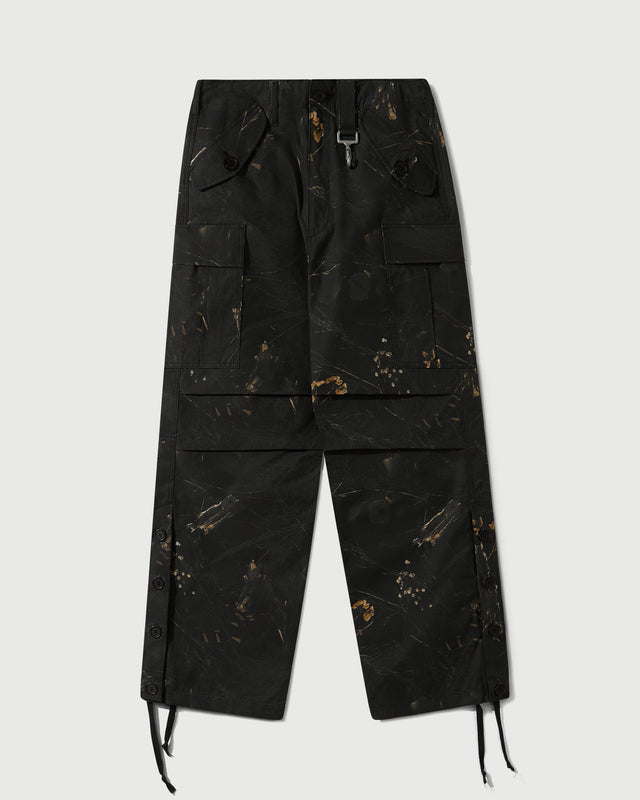 Reese Cooper Cotton Ripstop Wide Leg Cargo Pant In Camo