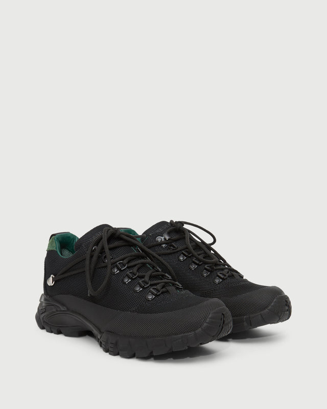 Reese Cooper Gabriel Sneaker In Black Ballistic Nylon