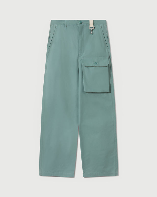 reese cooper RCI Reserve: Cargo Pant in Green Cotton Canvas