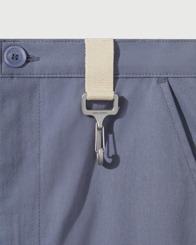 Reese Cooper RCI Reserve: Cargo Pant In Light Blue Cotton Canvas