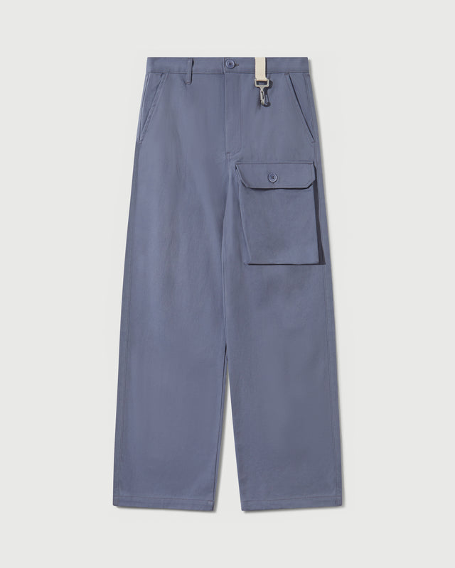 reese cooper RCI Reserve: Cargo Pant in Light Blue Cotton Canvas