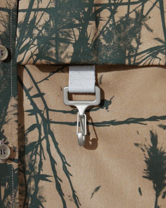 Reese Cooper RCI Reserve: Cargo Shirt In Brush Camo Cotton Twill