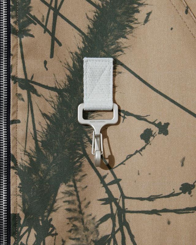 Reese Cooper RCI Reserve: Hooded Jacket In Brush Camo Cotton Twill