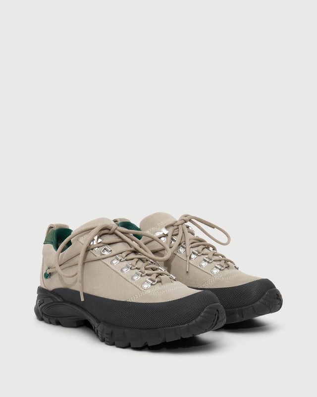 Reese Cooper Gabriel Sneaker In Khaki Suede