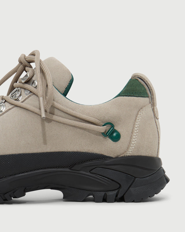 Reese Cooper Gabriel Sneaker In Khaki Suede