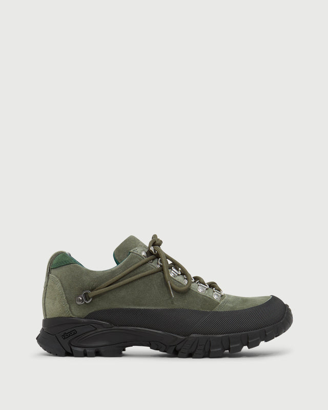reese cooper Gabriel Sneaker in Olive Suede