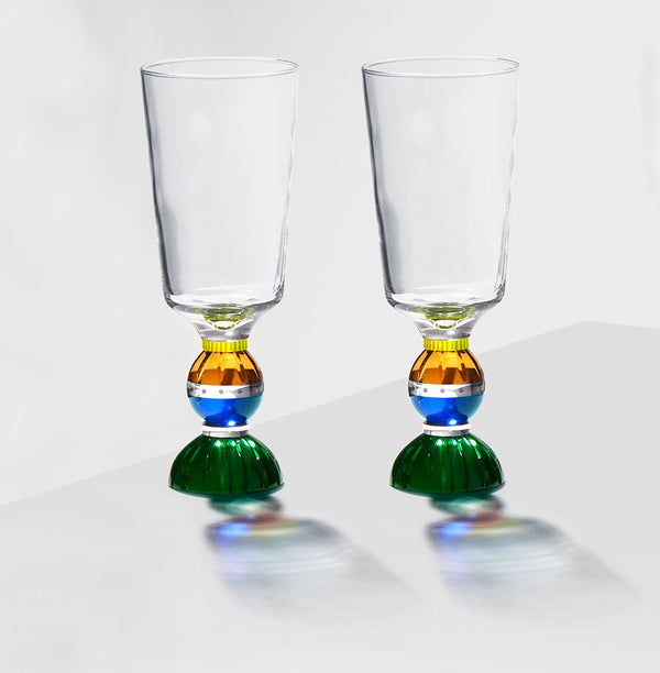 Reflections Copenhagen Ascot Tall Crystal Glasses