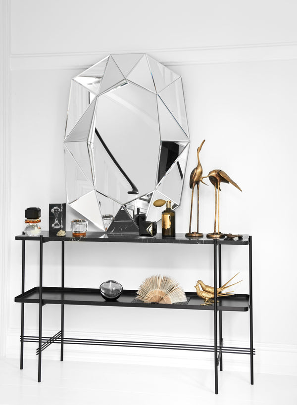 Reflections Copenhagen Diamond Large Mirror Silver