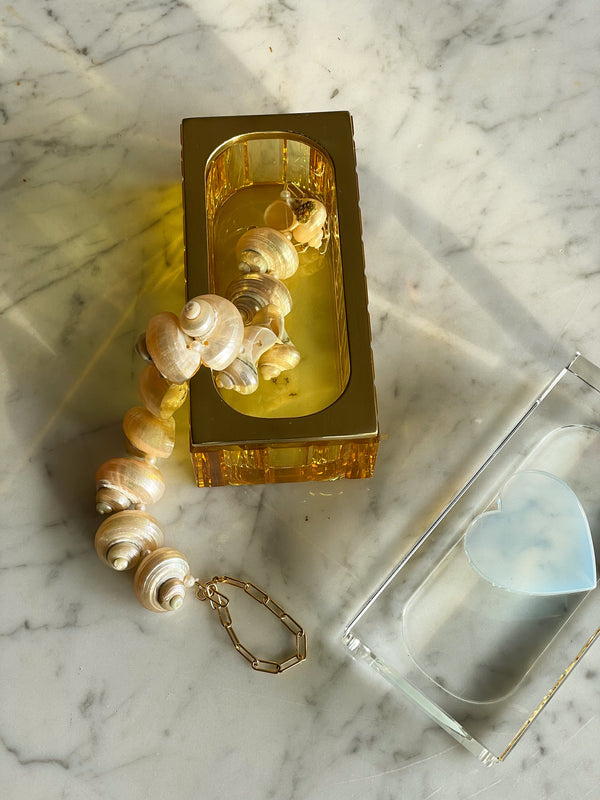 Reflections Copenhagen White Heart Trinket