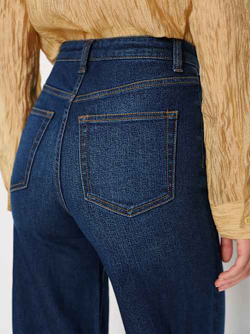 Reformation Bex Super Stretch High Rise Wide Leg Jeans