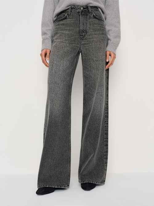 Reformation Cary High Rise Slouchy Wide Leg Jeans Barrett