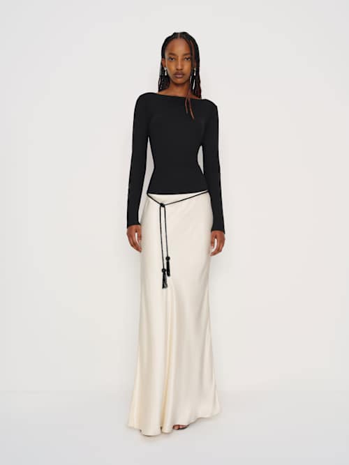 reformation Arden Knit Top