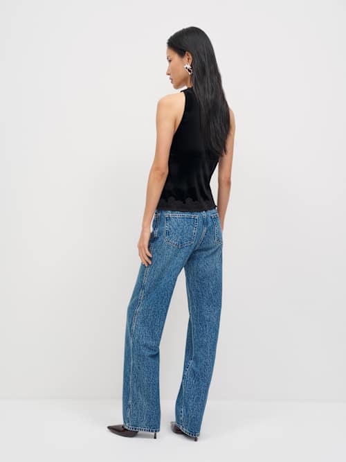 Reformation Ashlynn Knit Top