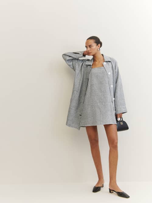 Reformation Aubree Linen Dress