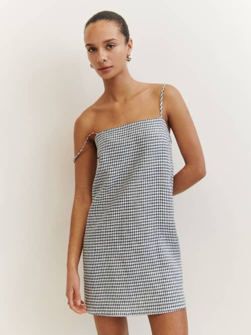 Reformation Aubree Linen Dress