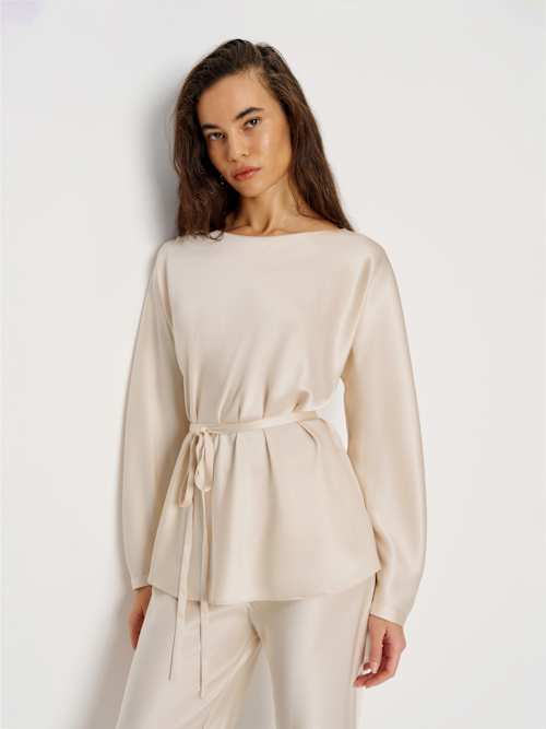 Reformation Aubrey Satin Two Piece