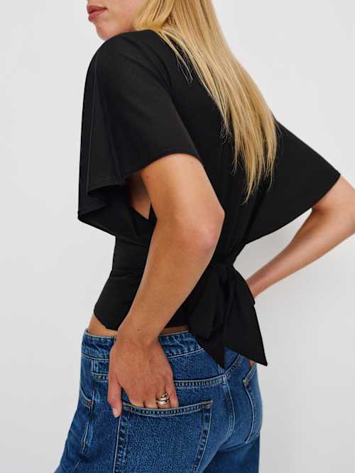 Reformation Avery Knit Top