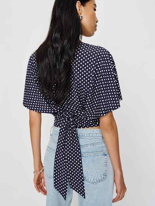 Reformation Avery Knit Top