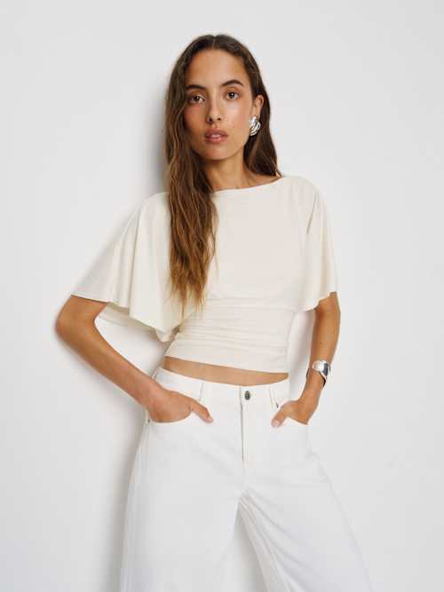 Reformation Avery Knit Top