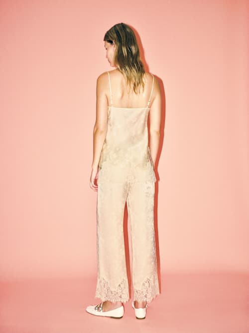 Reformation Carolina Silk Top