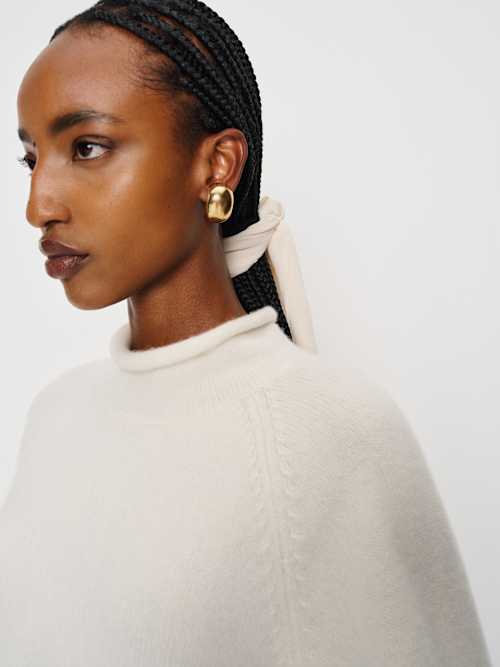 Reformation Chamomile Regenerative Wool Sweater