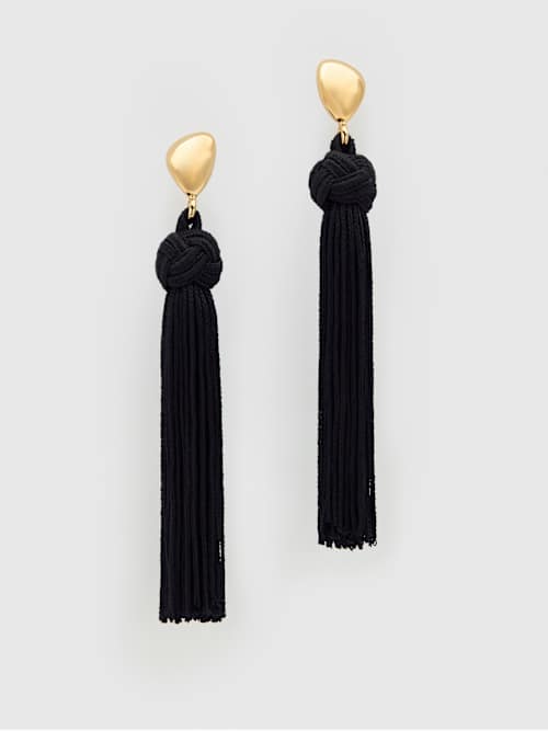 Reformation Dolores Tassel Earrings