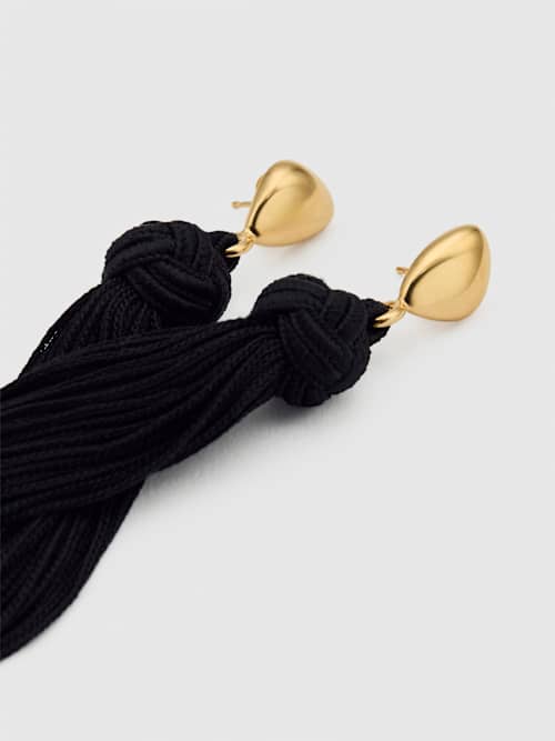 Reformation Dolores Tassel Earrings