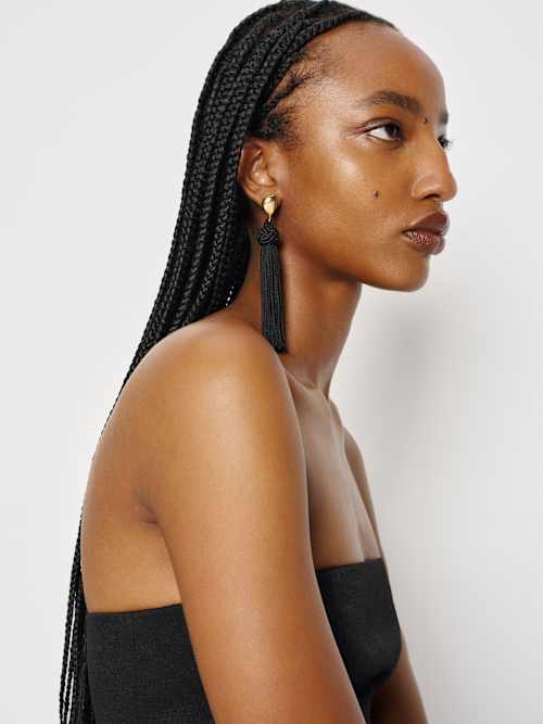 Reformation Dolores Tassel Earrings