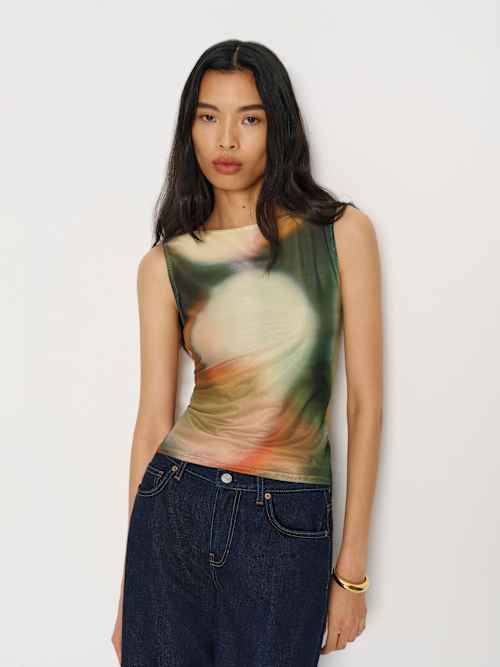 reformation Dusk Knit Top Daze