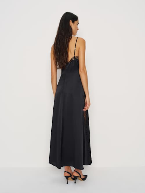 Reformation Ericka Silk Dress
