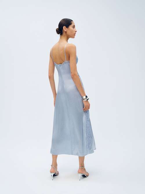 Reformation Ericka Silk Dress