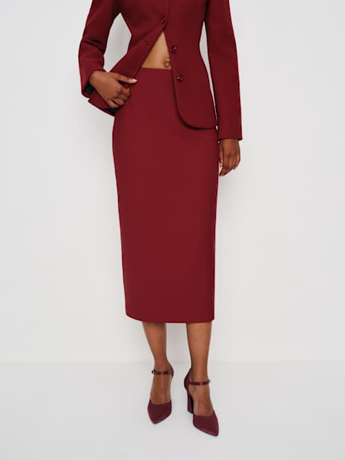 Reformation Fig Preserve Skirt