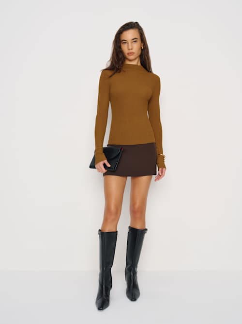 reformation Giselle Turtleneck Sweater