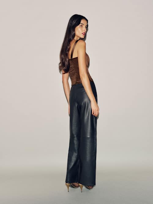 Reformation Hayes Silk Top