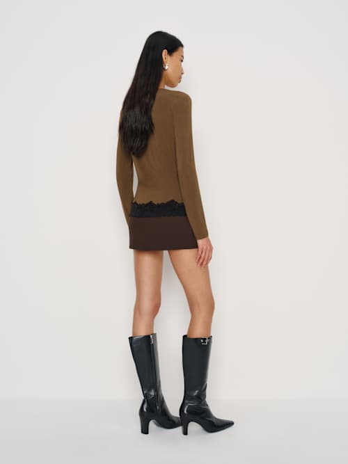 Reformation Hunter Knit Top