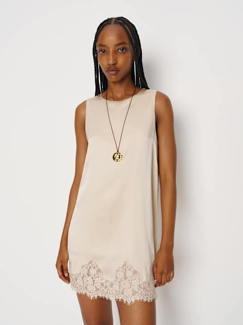 Reformation Jessalyn Silk Dress