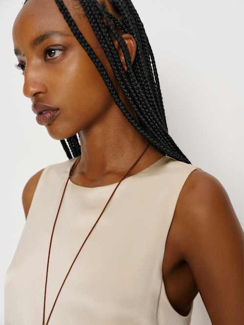 Reformation Jessalyn Silk Dress