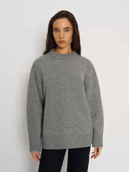 Reformation Jo Regenerative Wool Oversized Crew