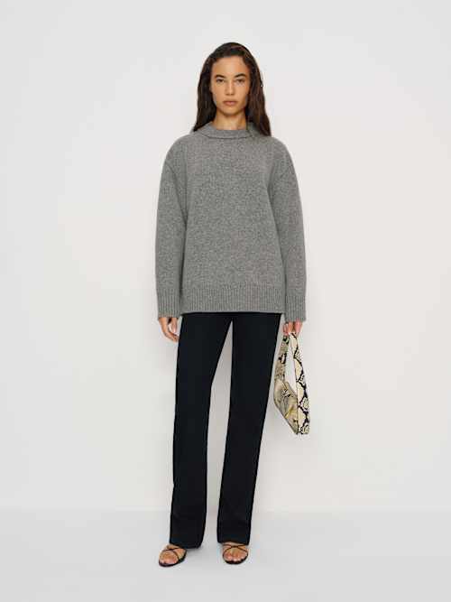 reformation Jo Regenerative Wool Oversized Crew