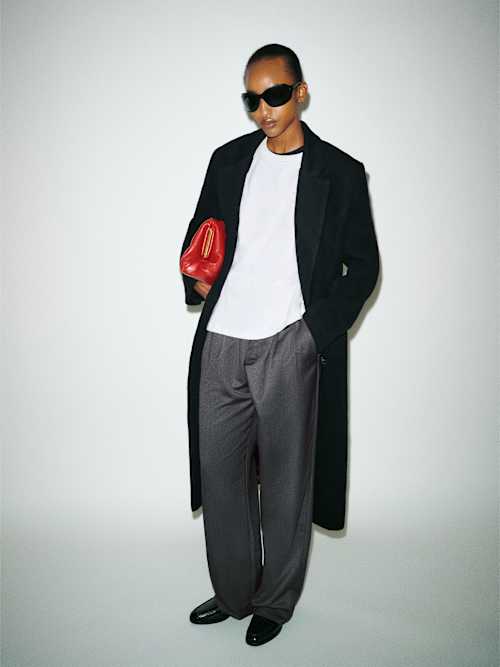 Reformation Kaylee Loafer Black Croc