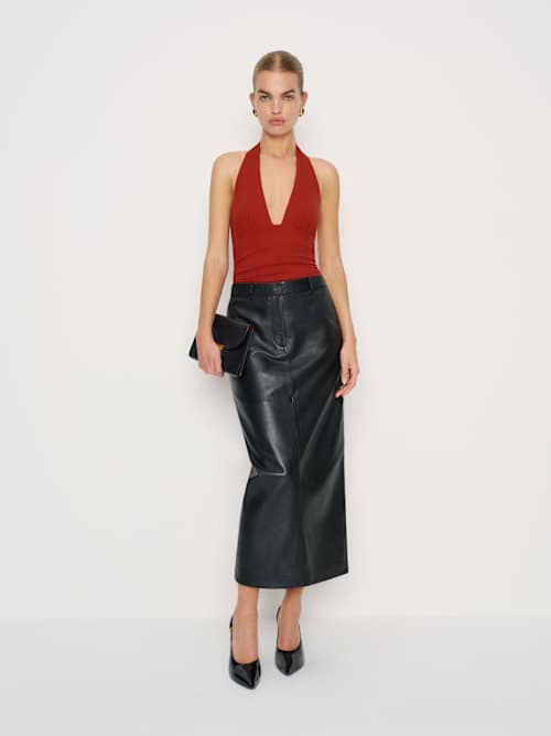 reformation Kya Knit Bodysuit