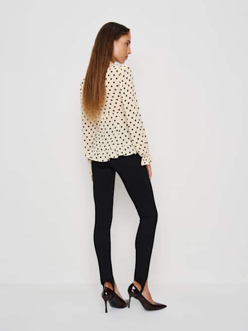 Reformation Maple Cream Blouse