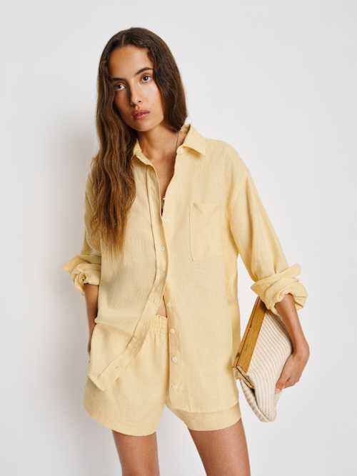 Reformation Mila Linen Short