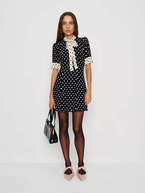 Reformation Milk Glass Heeled Mule