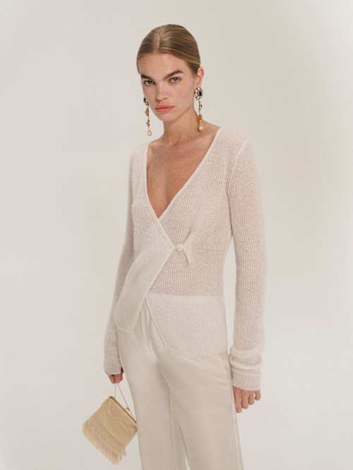 Reformation Orson Alpaca Cardigan