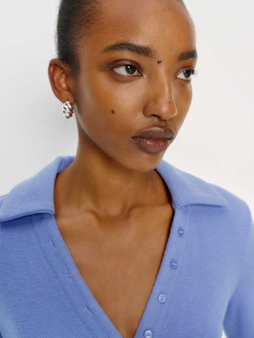 Reformation Paisley Knit Top