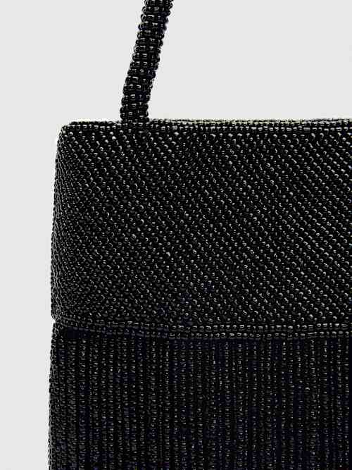 Reformation Valentina Mini Beaded Bag