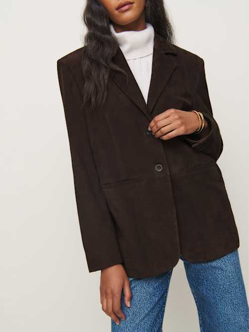 Reformation Veda Leon Oversized Blazer