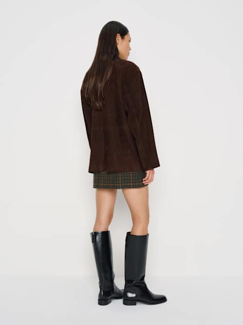 Reformation Veda Scottie Suede Jacket