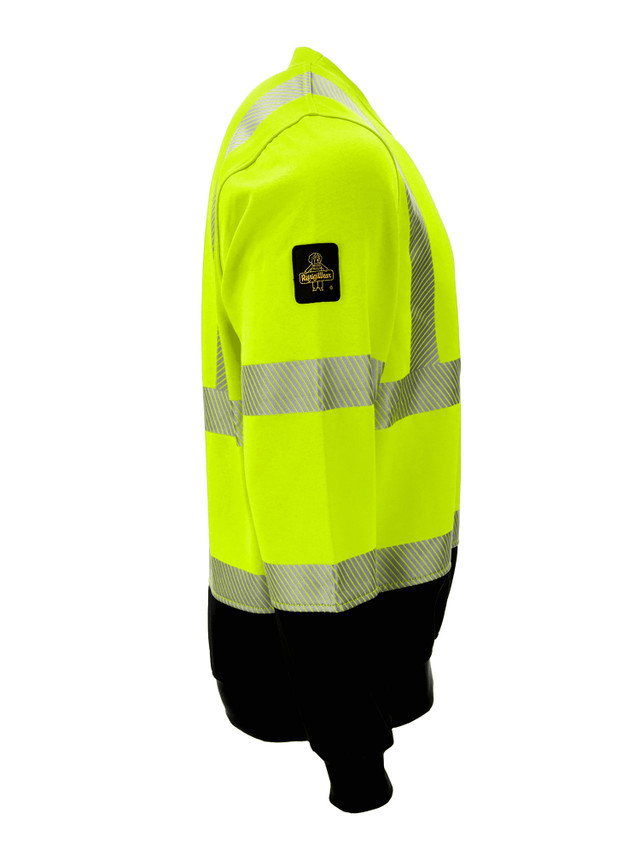 Refrigiwear HiVis Crewneck Sweatshirt With Reflective Tape